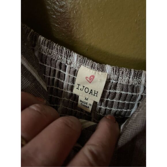 I Joah  size M linen cotton midi sundress. - Picture 5 of 7